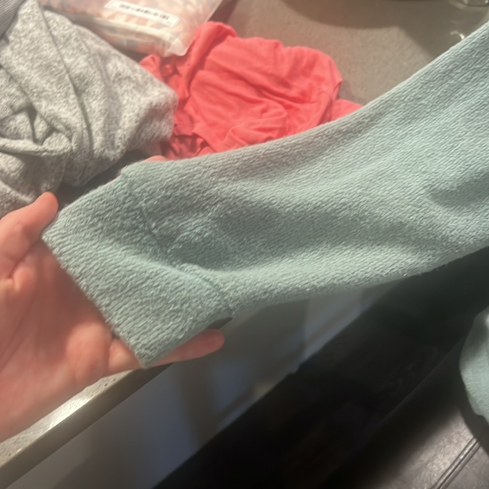 Pink Mock Neck Pullover - image 2